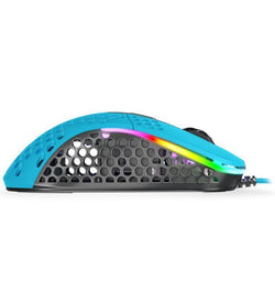 Xtrfy M4 RGB 69g Ultralight Right-Handed Gaming Mouse - Miami Blue