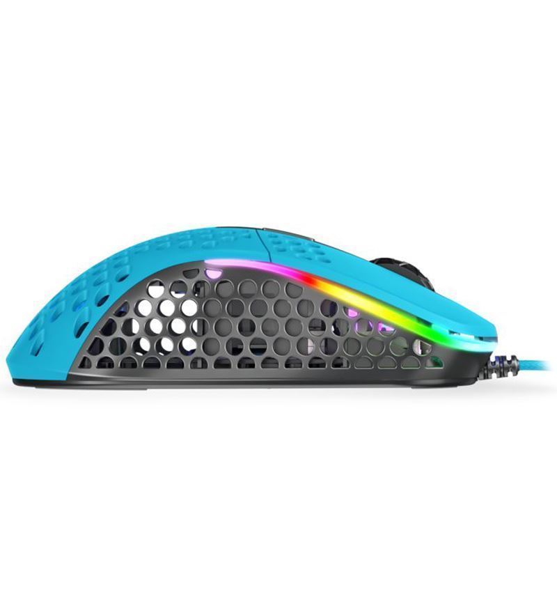 Xtrfy M4 RGB 69g Ultralight Right-Handed Gaming Mouse - Miami Blue