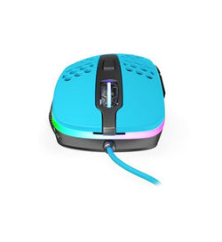 Xtrfy M4 RGB 69g Ultralight Right-Handed Gaming Mouse - Miami Blue