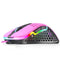 Xtrfy M4 RGB 69g Ultralight Right-Handed Gaming Mouse - Pink