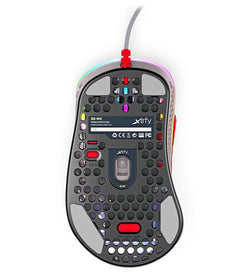 Xtrfy M4 RGB 69g Ultralight Right-Handed Gaming Mouse - Retro