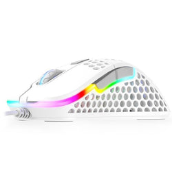 Xtrfy M4 RGB 69g Ultralight Right-Handed Gaming Mouse - White