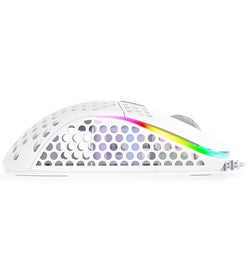 Xtrfy M4 RGB 69g Ultralight Right-Handed Gaming Mouse - White