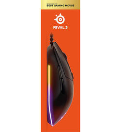 SteelSeries Rival 3 Ultralight 77g Optical Gaming Mouse