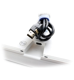 Ducky One 2 Tuxedo Non-Backlit Mechanical Keyboard - Cherry MX Blue Switches