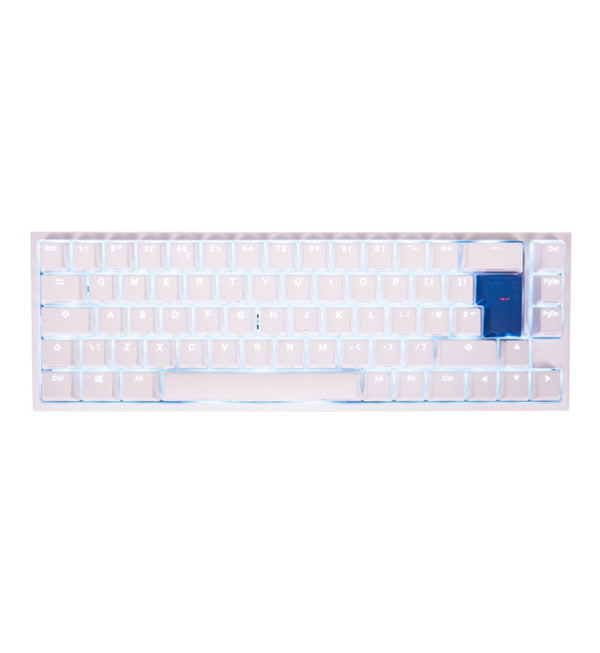 Ducky One 2 SF Pure White RGB 65% Mechanical Keyboard - Cherry MX Speed Silver Switches