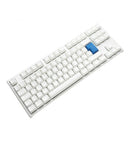 Ducky One 2 TKL Pure White RGB Mechanical Keyboard - Cherry MX Red Switches