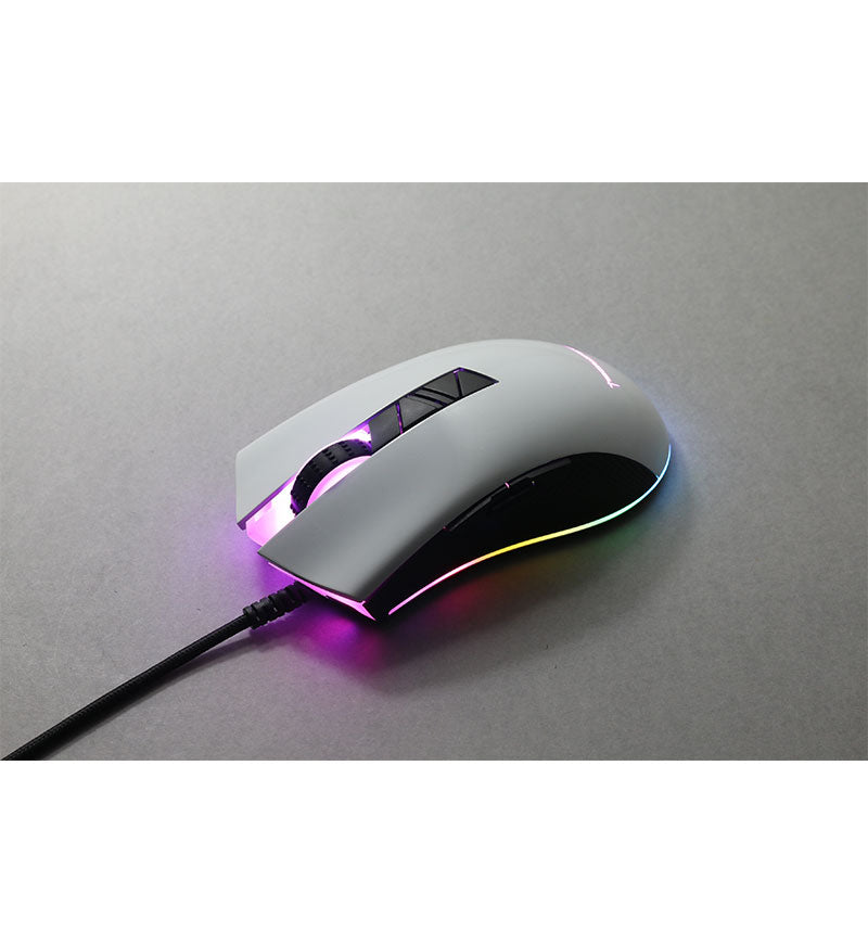 Tecware Torque Plus 97g RGB Optical Mouse - Gloss White