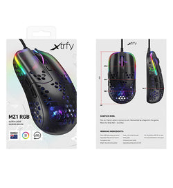 Xtrfy MZ1 Zy's Rail Ultralight Gaming Mouse
