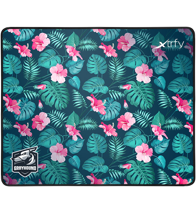 Xtrfy GP1 Grayhound Tropical Gaming Mouse Pad — Large