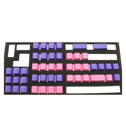 Ducky Ultra Violet PBT Double-shot UK Keycap Set