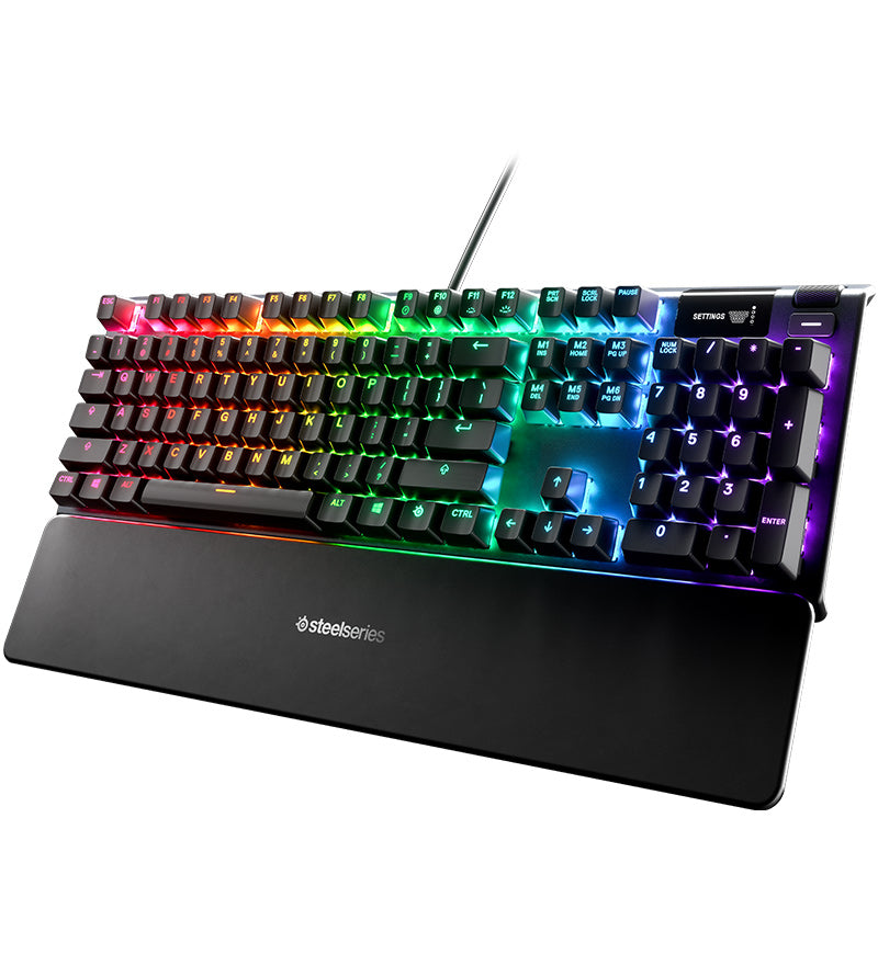 SteelSeries Apex 5 Gaming Keyboard — Hybrid Mechanical Switches