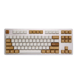 Tai-Hao ABS Double Shot Vintage Camel 137 Keycaps - UK & US