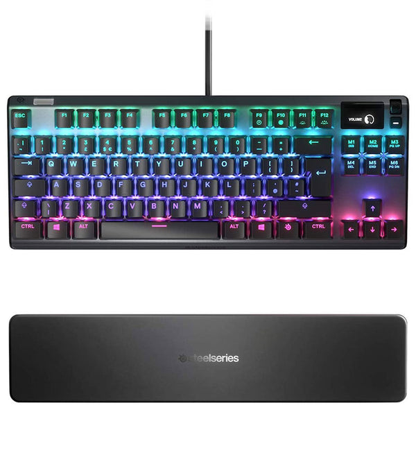 SteelSeries Apex 7 TKL Mechanical Keyboard — QX2 Brown Switches