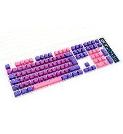 Ducky Ultra Violet PBT Double-shot UK Keycap Set