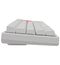 Ducky One 2 Mini Pure White v2 RGB 60% Mechanical Keyboard - Cherry MX Speed Silver Switches