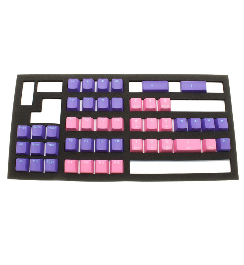 Ducky Ultra Violet PBT Double-shot UK Keycap Set