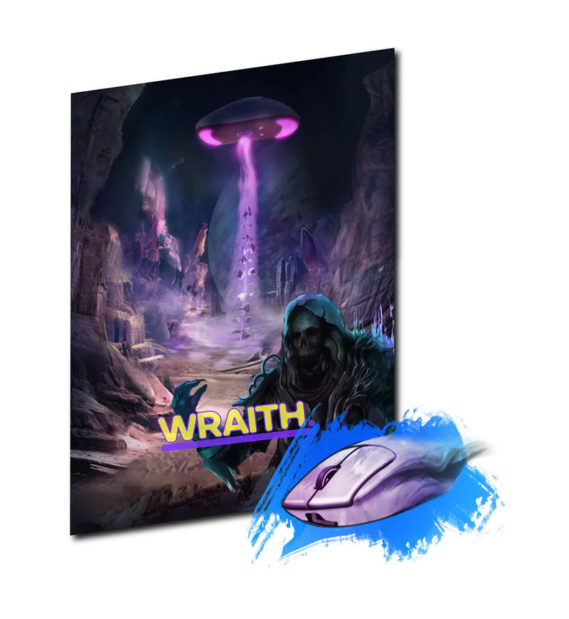 Wraith Esports Hoverpad v2 (Skates) - Logitech G Pro X Superlight