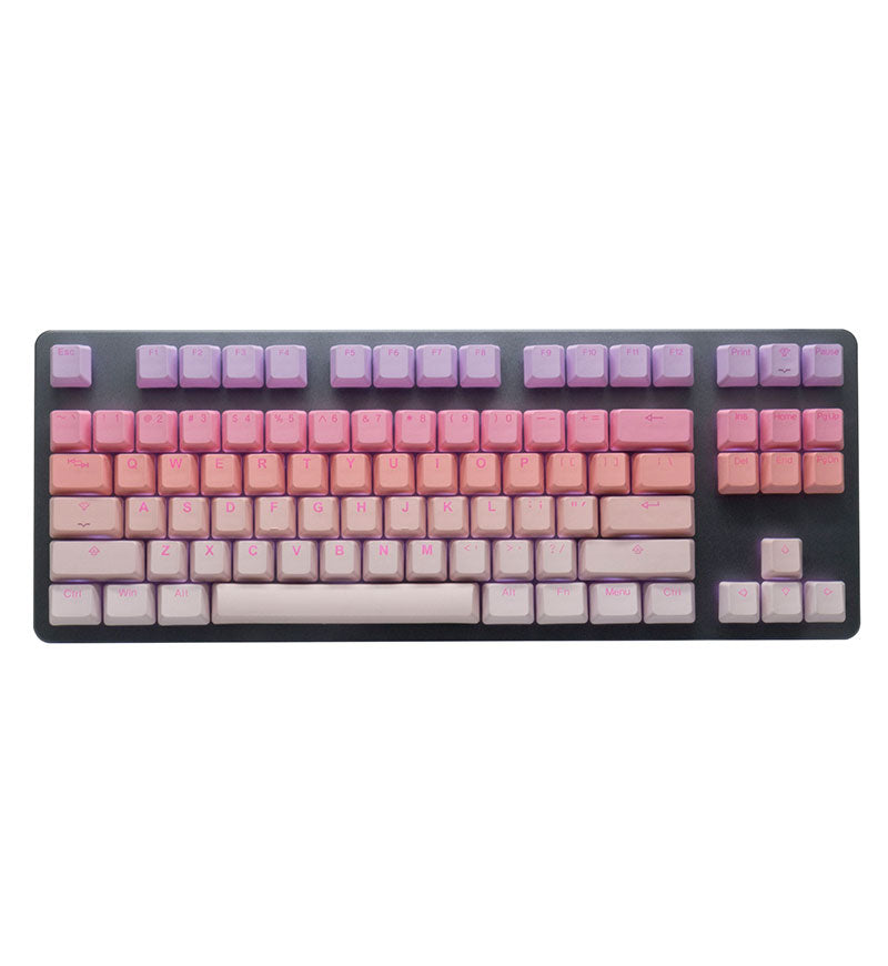 Tai-Hao PBT Double Shot Backlit Sakura Michi 140 Keycaps - UK & US