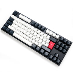 Ducky One 2 TKL Tuxedo Non-Backlit Mechanical Keyboard - Cherry MX Blue Switches