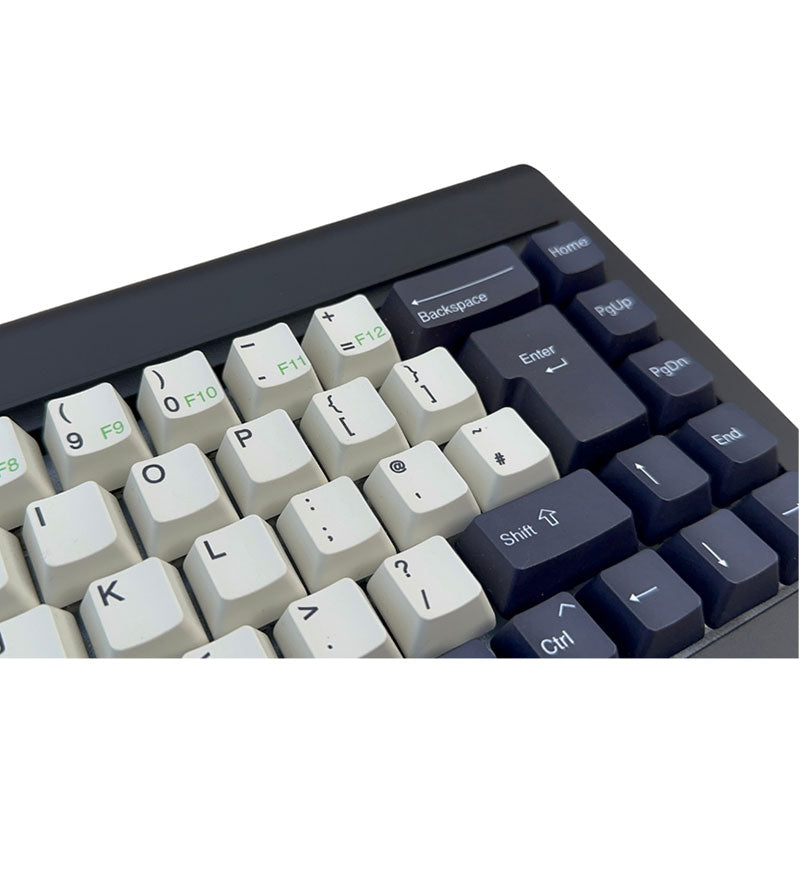 Vortex PC66 Hot Swappable 69-Key Dark Grey Mechanical Keyboard - Gateron Pro Yellow Switches