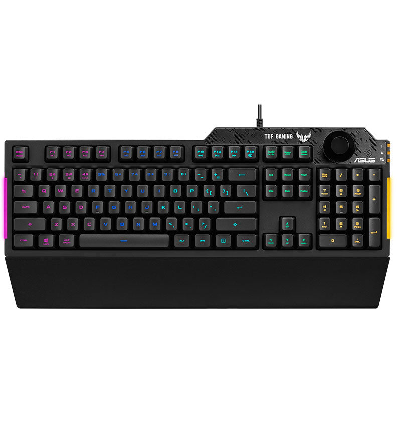 ASUS TUF Gaming K1 RGB Keyboard - Membrane Switches