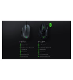 Razer Basilisk V2 20,000 DPI Optical Mouse — Black