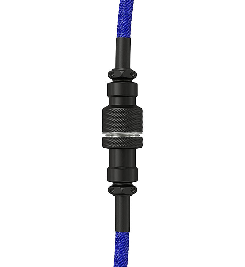 Glorious Coiled Keyboard Cable - Cobalt Blue (USB-A to USB-C)
