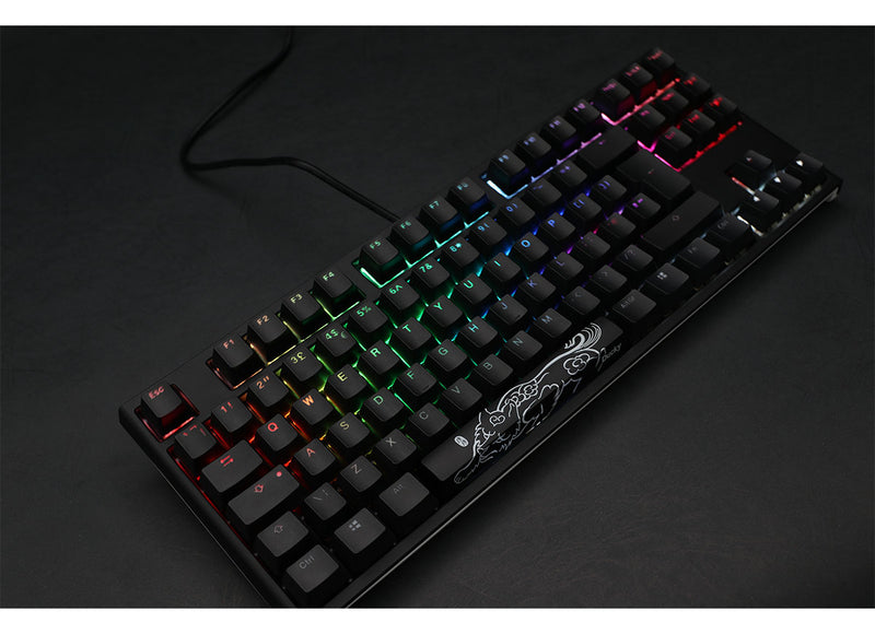 Ducky One 2 RGB TKL Mechanical Keyboard - Cherry MX Brown Switches