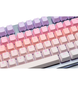 Tai-Hao PBT Double Shot Backlit Sakura Michi 140 Keycaps - UK & US