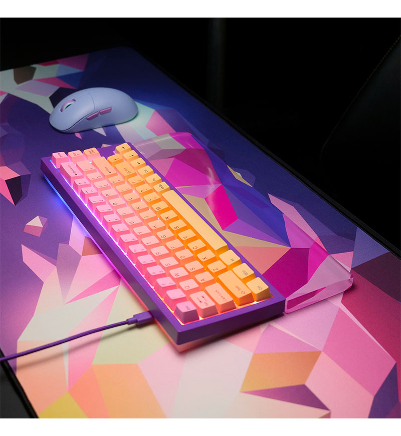 Xtrfy WR5 Compact 65% Gaming Wrist Rest - Litus Pink