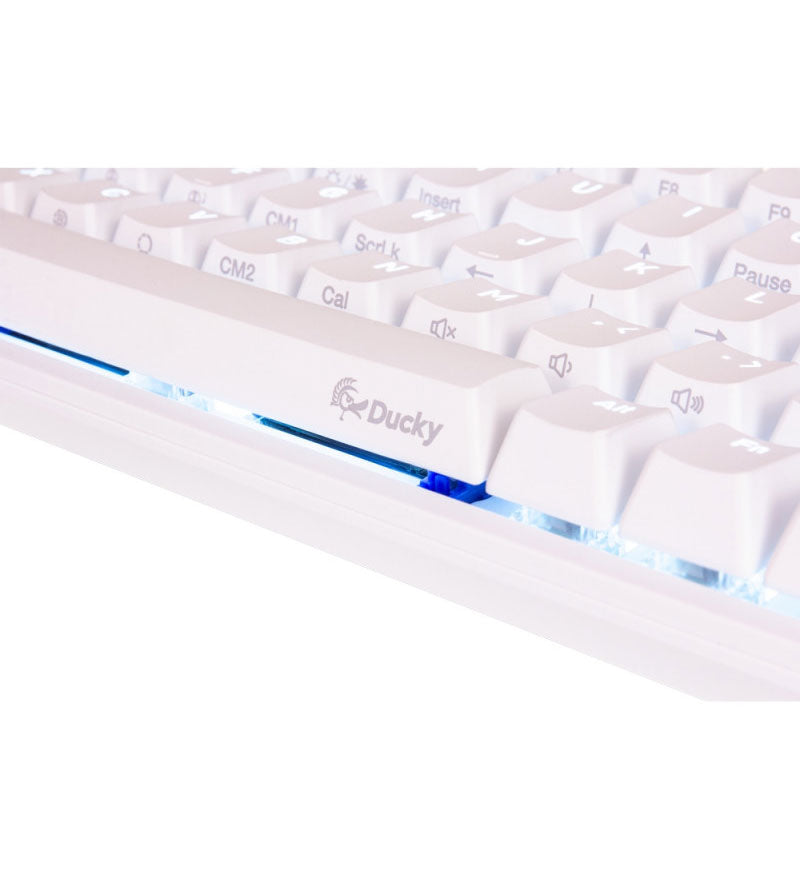 Ducky One 2 SF Pure White RGB 65% Mechanical Keyboard - Cherry MX Black Switches