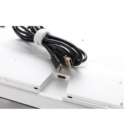 Ducky One 2 TKL Tuxedo Non-Backlit Mechanical Keyboard - Cherry MX Speed Silver Switches