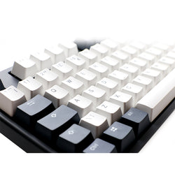 Ducky One 2 Tuxedo Non-Backlit Mechanical Keyboard - Cherry MX Blue Switches