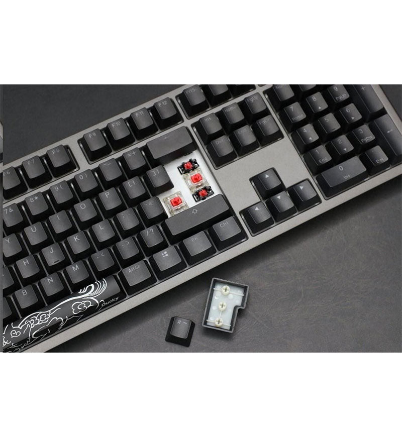 Ducky Shine 7 RGB Mechanical Keyboard - Cherry MX Silent Red Switches