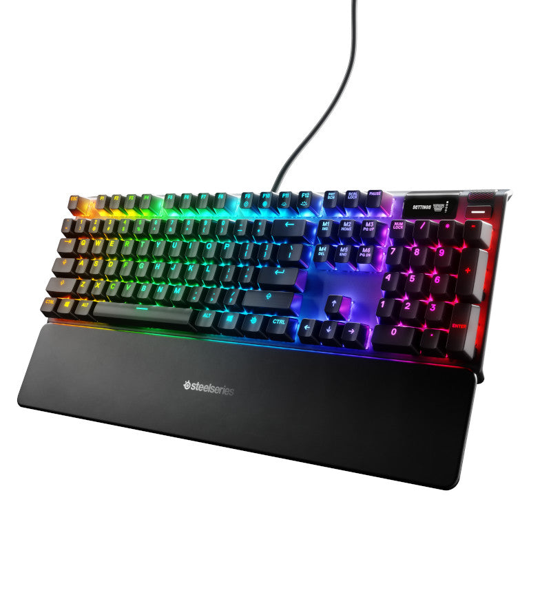 SteelSeries Apex 7 Mechanical Keyboard - QX2 Blue Switches
