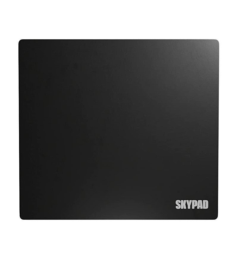 SkyPAD Glass 3.0 XL Mouse Pad (Text Logo) - Black