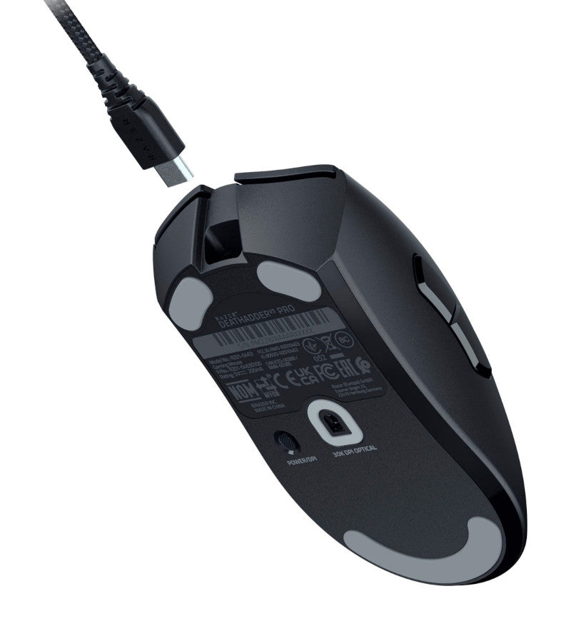 Razer DeathAdder V3 Pro 63g Wireless Gaming Mouse - Black