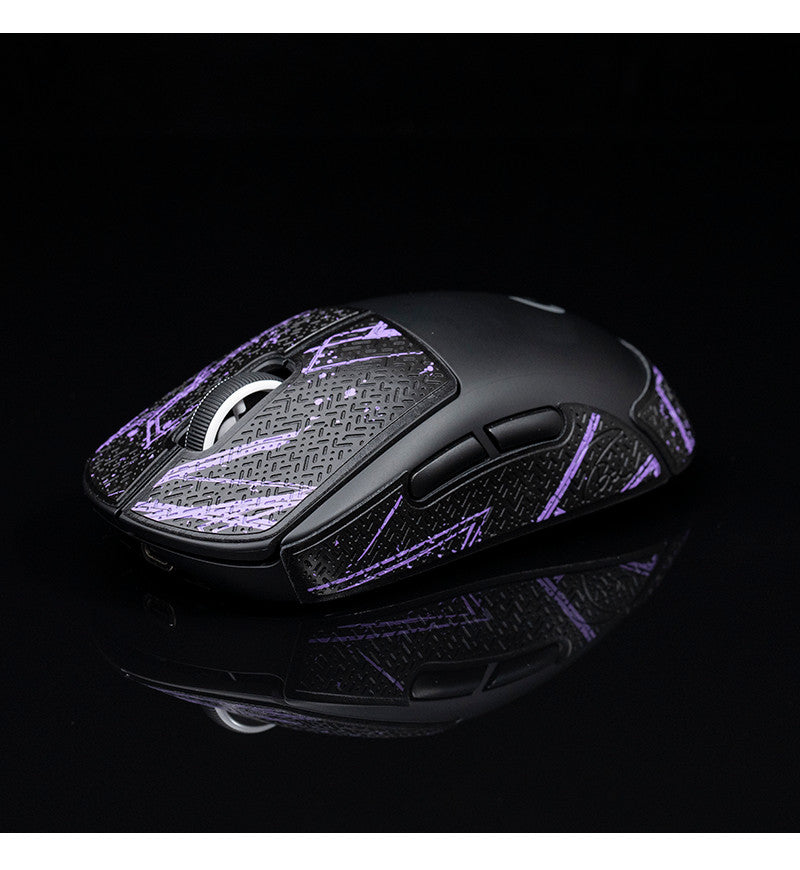 BT.L v3 Black Purple Flatten Edge Mouse Grip - Logitech G Pro X / GPX2 Superlight