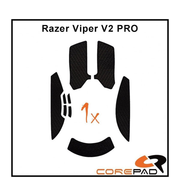 Corepad Soft Mouse Grip - Razer Viper V2 Pro Wireless - Black