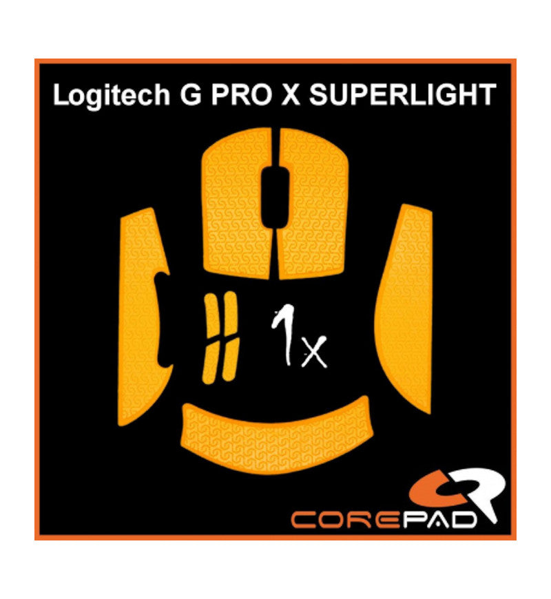 Corepad Soft Mouse Grip - Logitech G Pro X / GPX2 Superlight - Orange