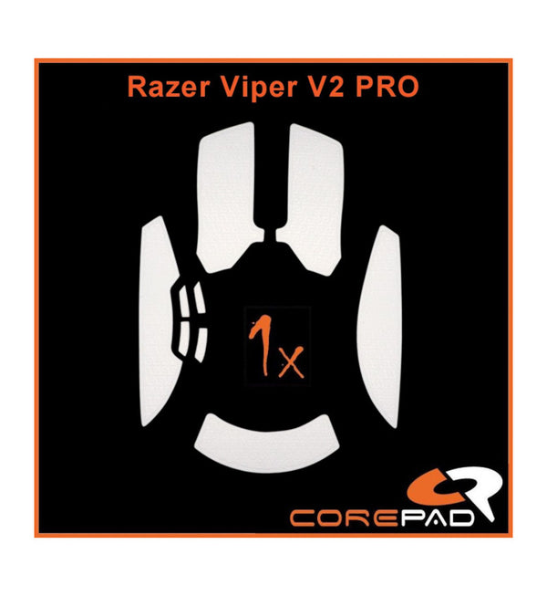 Corepad Soft Mouse Grip - Razer Viper V2 Pro Wireless - White