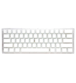 Ducky One 3 Aura White Mini RGB Mechanical Keyboard - Cherry MX Blue