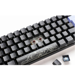 Ducky One 3 Classic Black Mini RGB Mechanical Keyboard - Cherry MX Silent Red