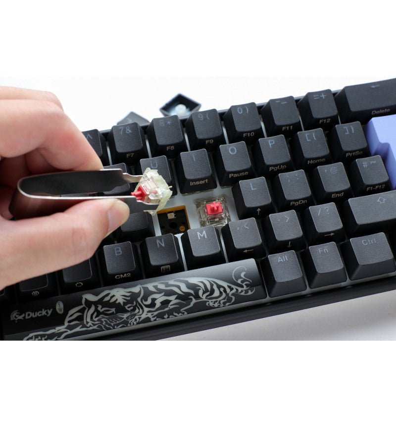 Ducky One 3 Classic Black SF RGB Mechanical Keyboard - Cherry MX Speed Silver
