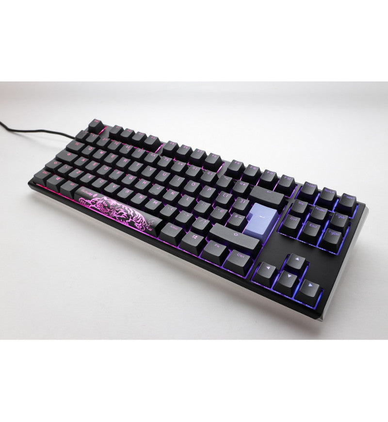 Ducky One 3 Classic Black TKL RGB Mechanical Keyboard - Cherry MX Silent Red