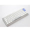 Ducky One 3 Pure White Mini RGB Mechanical Keyboard - Cherry MX Black