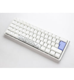 Ducky One 3 Pure White Mini RGB Mechanical Keyboard - Cherry MX Black