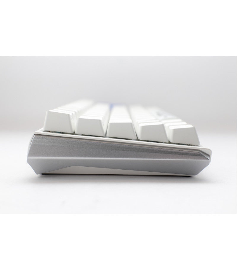 Ducky One 3 Pure White Mini RGB Mechanical Keyboard - Cherry MX Black