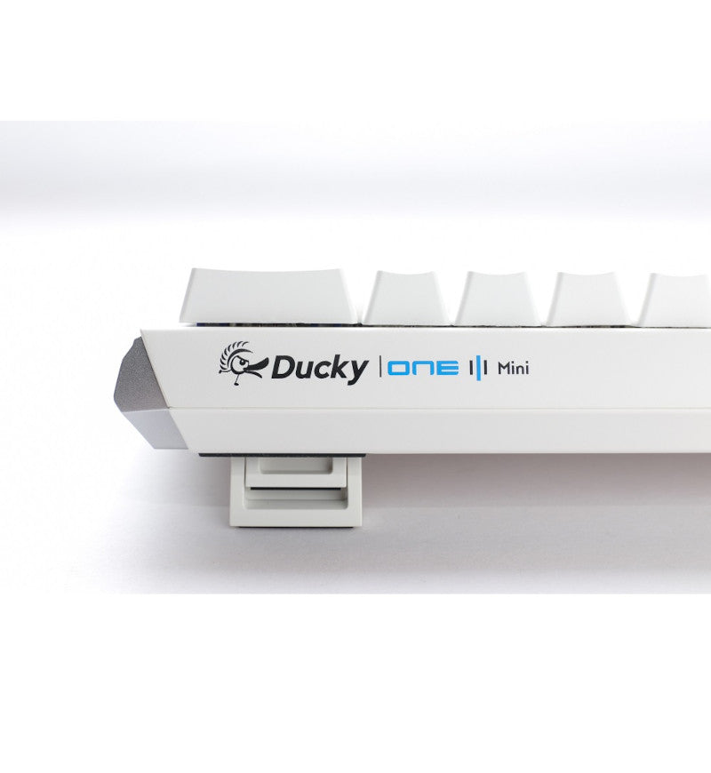 Ducky One 3 Pure White Mini RGB Mechanical Keyboard - Cherry MX Brown